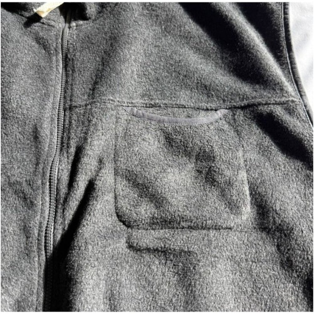 Old Navy Womens Plus Gray Full-Zip Fleece Vest Size 4X - Picture 5 of 8